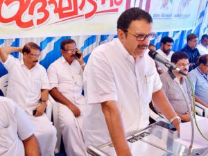 Inauguration speech at Our MP K Muralidharan